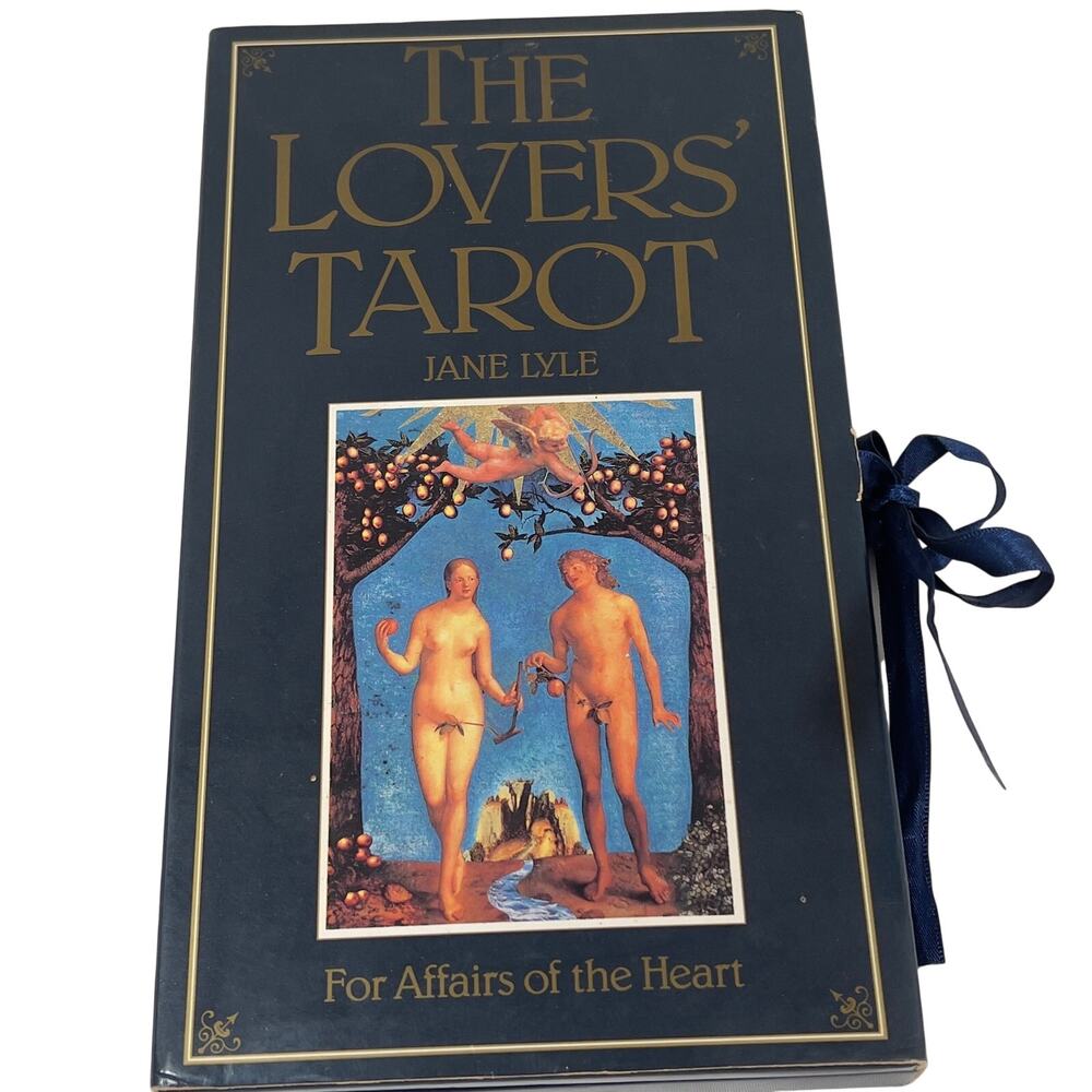 The Lovers Taro Jane Lyle Relationship Focused Artwork Card Book Set 1992